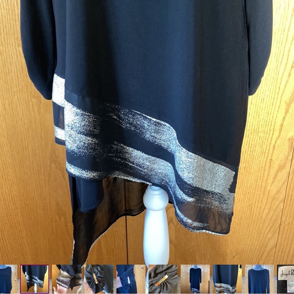 Joseph Ribkoff tunic - Picture 2 of 4